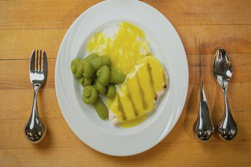 How To Plate Purée Chicken