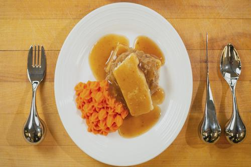 How To Plate Bread Purée