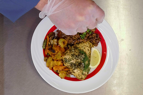 Preparing Chicken Breast