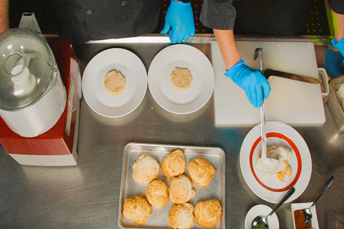 Biscuits and Gravy – IDDSI Levels EC7 and 6