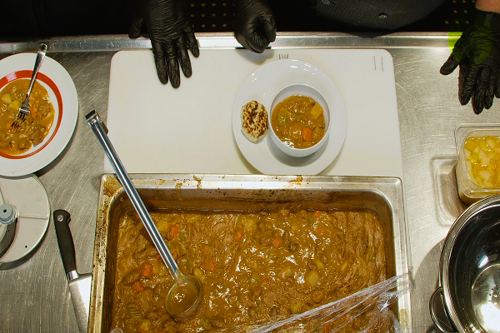 Testing and Plating Beef Stew – IDDSI Levels 5 and 6