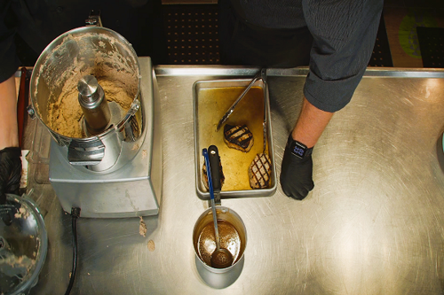 Grilled Pork Chops – IDDSI Level 4 Puréed