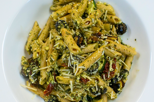 Pesto Pasta Salad, Part 1