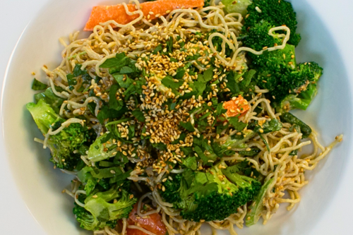 Sesame Noodle Salad, Part 1