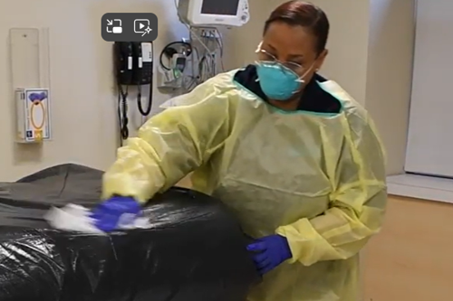 Isolation Room Discharge Cleaning, Part 2