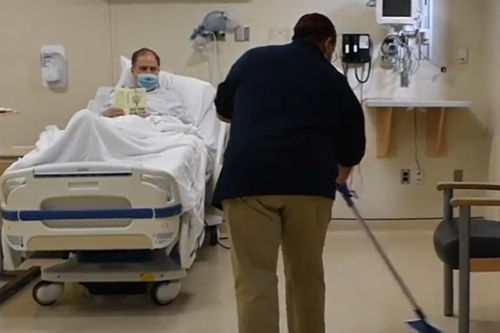 Occupied Patient Room Cleaning, Part 1