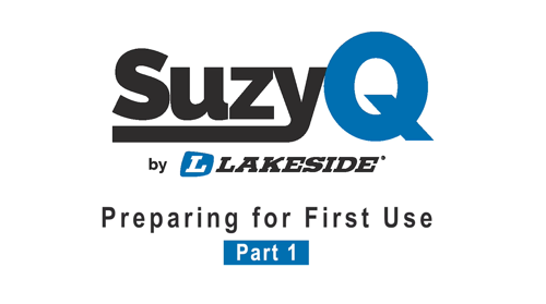 Preparing the SuzyQ Cart for First Use, Part 1