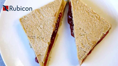 Rubicon Puree Peanut Butter & Jelly Sandwich – IDDSI Levels 4, 5, 6 & 7EC