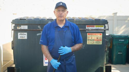 Maintaining the Dumpster Area