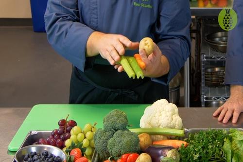 Washing Produce with Hard or Porous Surfaces