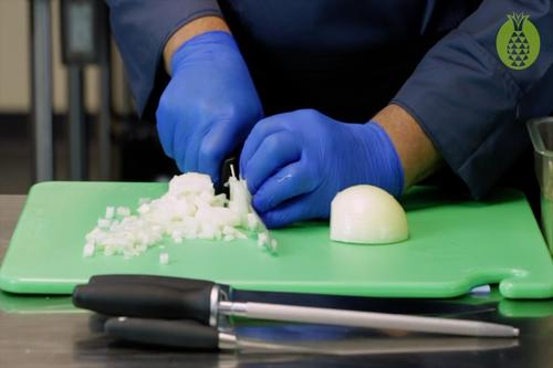 Knife Cuts: Onions