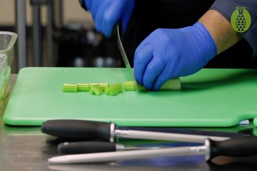 Knife Cuts: Celery