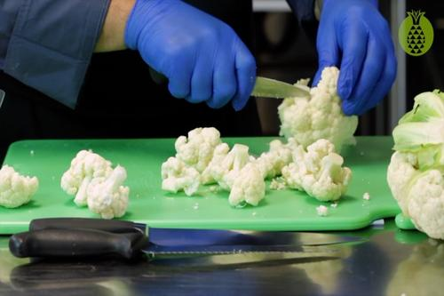 Knife Cuts: Cauliflower
