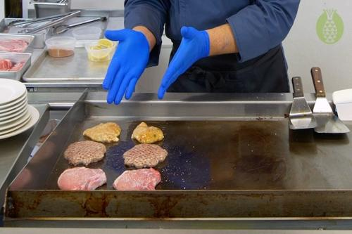 Flat Top Griddle – Cooking Chicken, Beef Patties and Pork Chops, Part 2