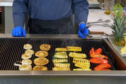 How to Grill Vegetables and Fruit on a Charbroiler
