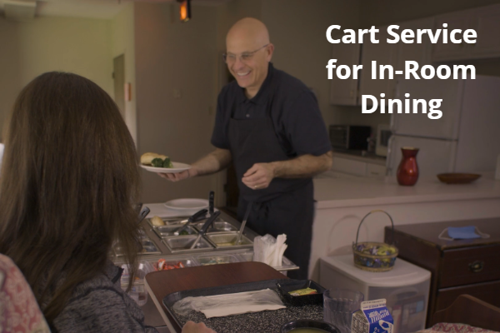 Cart Service for In-Room Dining