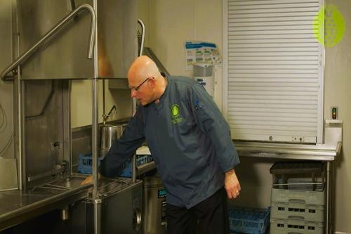 Cleaning the Dish Machine Part 1