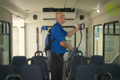 How to Clean a Shuttle Bus