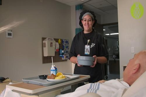 Delivering a Tray