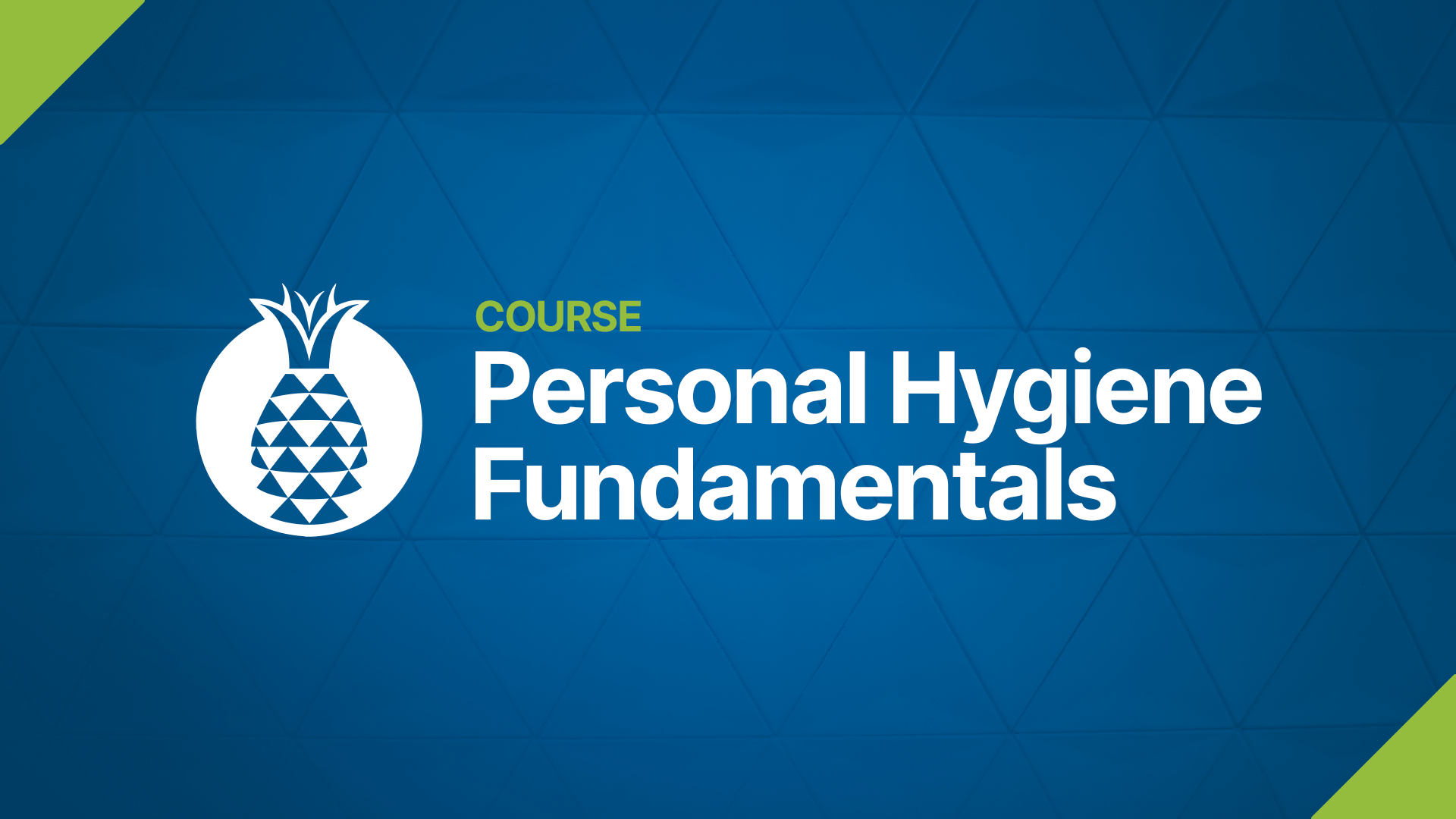 Course Thumbnail, Personal Hygiene Fundamentals