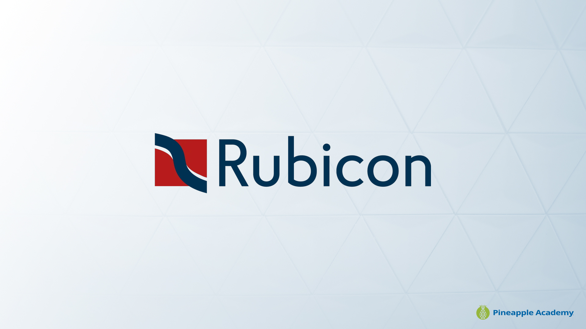 Pineapple Academy - Rubicon, Content Creator Profile Rubicon Foods Logo